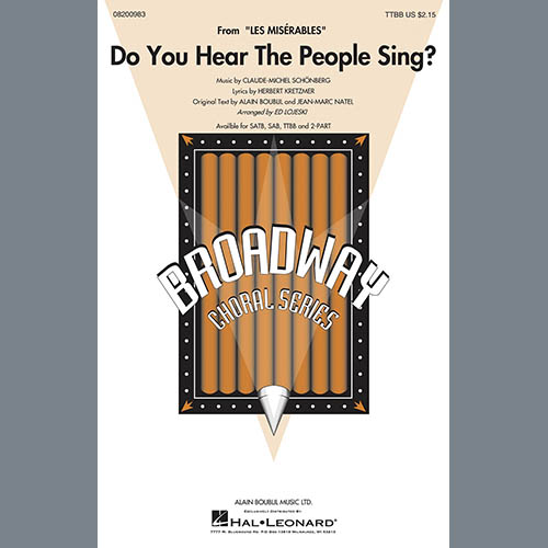 Boublil and Schonberg Do You Hear The People Sing? (from Les Miserables) (arr. Ed Lojeski) profile picture