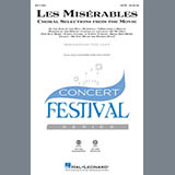 Download or print Boublil and Schonberg Les Miserables (Choral Selections From The Movie) (arr. Mac Huff) Sheet Music Printable PDF 4-page score for Broadway / arranged SATB SKU: 95794