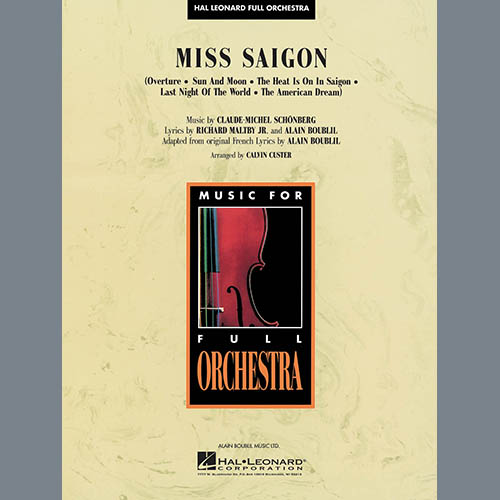 Boublil and Schonberg Miss Saigon (arr. Calvin Custer) - Bb Bass Clarinet profile picture