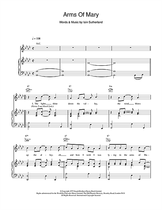 Learn to play Boyzone Arms Of Mary sheet music for Piano, Vocal & Guitar (Right-Hand Melody) in minutes. Boyzone Arms Of Mary sheet music notes and chords
