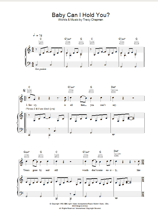 Learn to play Boyzone Baby Can I Hold You sheet music for Piano, Vocal & Guitar in minutes. Boyzone Baby Can I Hold You sheet music preview music notes and score for Piano, Vocal & Guitar including 5 page(s)