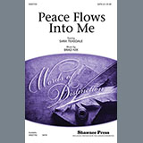 Download or print Brad Nix Peace Flows Into Me Sheet Music Printable PDF 6-page score for Religious / arranged SATB SKU: 77643