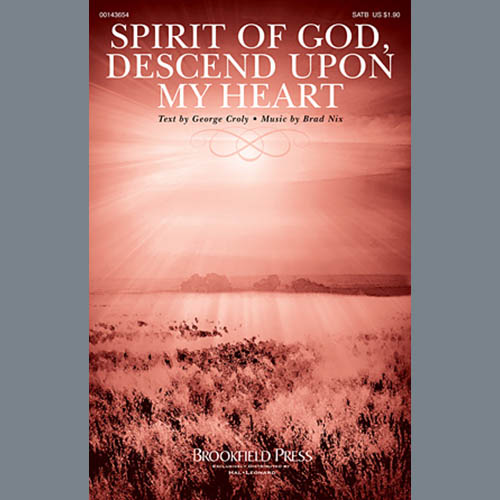 Brad Nix Spirit Of God, Descend Upon My Heart profile picture