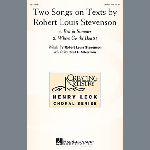 Bret L. Silverman Two Songs On Texts By Robert Louis Stevenson pictures Bret L. Silverman Two Songs On Texts By Robert Louis Stevenson profile picture