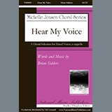 Download or print Brian Sidders Hear My Voice Sheet Music Printable PDF 11-page score for Concert / arranged SATB Choir SKU: 1357263
