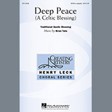 Download or print Brian Tate Deep Peace Sheet Music Printable PDF 5-page score for Concert / arranged SATB SKU: 94809