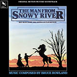 Download or print Bruce Rowland The Man From Snowy River (Title Theme) Sheet Music Printable PDF 2-page score for Australian / arranged Melody Line, Lyrics & Chords SKU: 39410