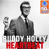 Download or print Buddy Holly Heartbeat Sheet Music Printable PDF 2-page score for Rock N Roll / arranged Easy Piano SKU: 102059