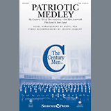 Download or print Buryl Red Patriotic Medley Sheet Music Printable PDF 7-page score for Concert / arranged TTBB SKU: 250820
