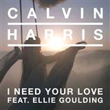 Download or print Calvin Harris I Need Your Love (feat. Ellie Goulding) Sheet Music Printable PDF 2-page score for Pop / arranged Keyboard SKU: 117753