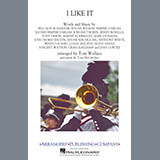 Download or print Cardi B, Bad Bunny & J Balvin I Like It (arr. Tom Wallace) - Trombone 1 Sheet Music Printable PDF 1-page score for Latin / arranged Marching Band SKU: 415030