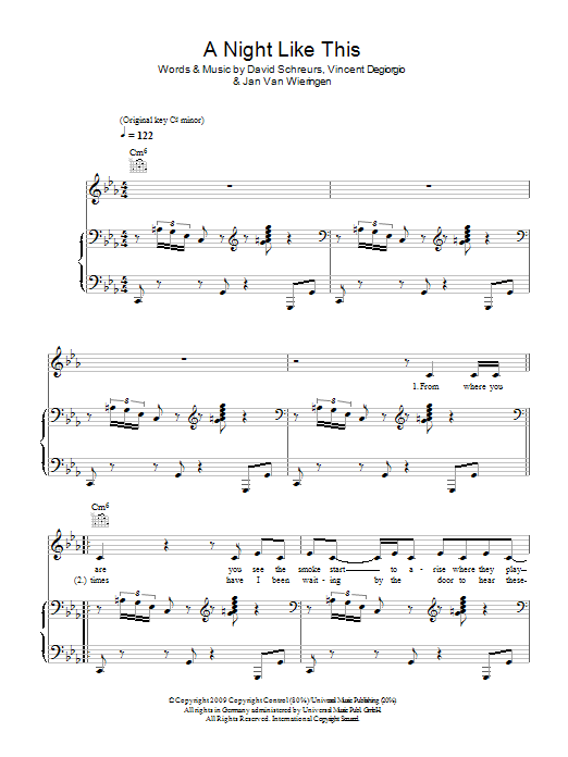 Learn to play Caro Emerald A Night Like This sheet music for Lyrics & Chords in minutes. Caro Emerald A Night Like This sheet music preview music notes and score for Lyrics & Chords including 2 page(s)