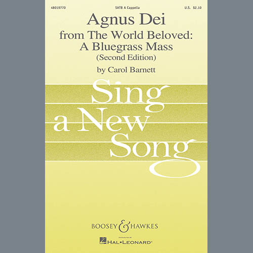 Carol Barnett Agnus Dei (from The World Beloved: A Bluegrass Mass) profile picture