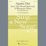 Download or print Carol Barnett Agnus Dei (from The World Beloved: A Bluegrass Mass) Sheet Music Printable PDF 6-page score for Concert / arranged SATB Choir SKU: 418977