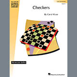 Download or print Carol Klose Checkers Sheet Music Printable PDF 3-page score for Children / arranged Easy Piano SKU: 57868