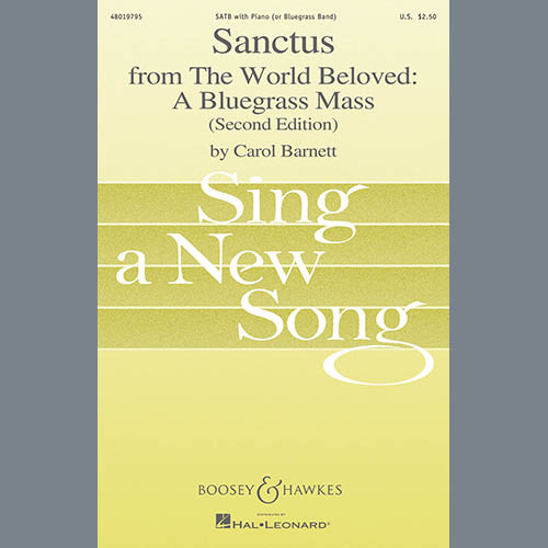 Carol Barnett Sanctus (from The World Beloved: A Bluegrass Mass) - Mandolin pictures Carol Barnett Sanctus (from The World Beloved: A Bluegrass Mass) - Mandolin profile picture
