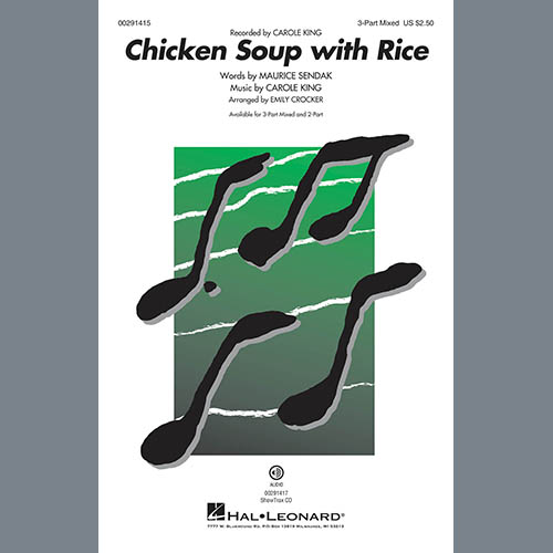 Carole King Chicken Soup With Rice (arr. Emily Crocker) profile picture