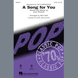 Download or print Carpenters A Song For You (arr. Mac Huff) - Guitar Sheet Music Printable PDF 2-page score for Oldies / arranged Choir Instrumental Pak SKU: 305154