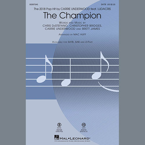 Carrie Underwood The Champion (feat. Ludacris) (arr. Mac Huff) profile picture