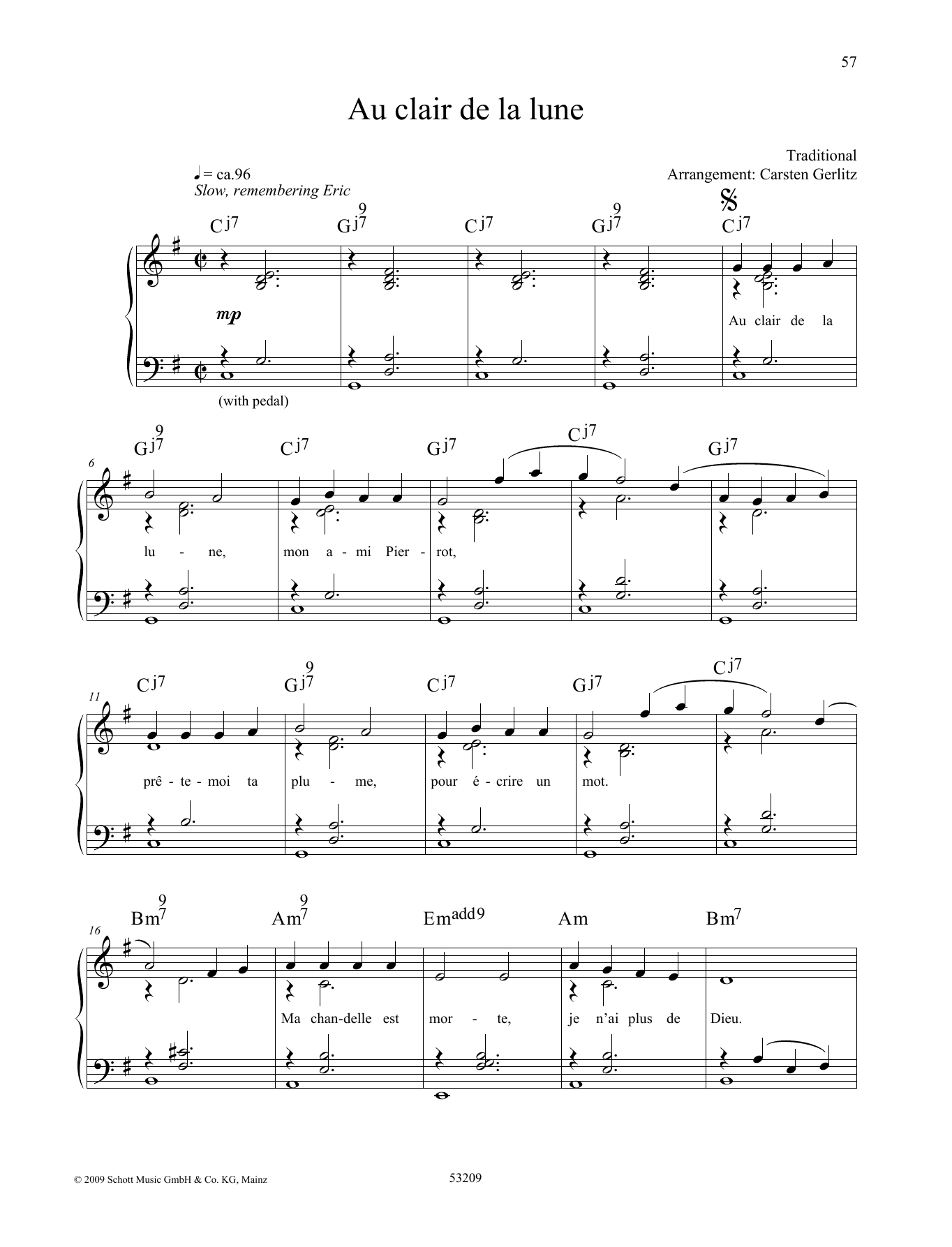 Learn to play Carsten Gerlitz Plaisir d'Amour sheet music for Piano Solo in minutes. Carsten Gerlitz Plaisir d'Amour sheet music preview music notes and score for Piano Solo including 3 page(s)