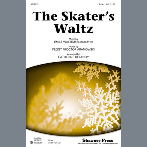 Download or print Catherine DeLanoy The Skater's Waltz Sheet Music Printable PDF 11-page score for Concert / arranged 2-Part Choir SKU: 87764.