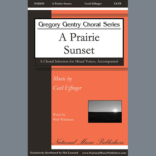 Cecil Effinger A Prairie Sunset profile picture