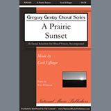 Download or print Cecil Effinger A Prairie Sunset Sheet Music Printable PDF 13-page score for Concert / arranged SATB Choir SKU: 430943