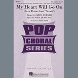 Download or print Celine Dion My Heart Will Go On (Love Theme From Titanic) (arr. Kirby Shaw) Sheet Music Printable PDF 9-page score for Film/TV / arranged SSA Choir SKU: 435356