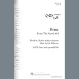 Download or print Charles Anthony Silvestri and Eric Whitacre Home (from The Sacred Veil) Sheet Music Printable PDF 7-page score for Festival / arranged SATB Choir SKU: 441725