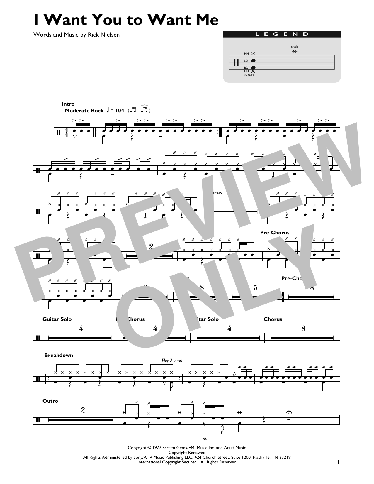 Learn to play Cheap Trick I Want You To Want Me sheet music for Guitar Tab in minutes. Cheap Trick I Want You To Want Me sheet music preview music notes and score for Guitar Tab including 8 page(s)