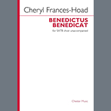 Download or print Cheryl Frances-Hoad Benedictus Benedicat Sheet Music Printable PDF 4-page score for Latin / arranged SATB Choir SKU: 1626529