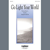 Download or print Chris Rice Go Light Your World (arr. Allen Pote) Sheet Music Printable PDF 7-page score for Sacred / arranged SATB Choir SKU: 1239193
