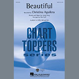 Download or print Christina Aguilera Beautiful (arr. Mac Huff) Sheet Music Printable PDF 11-page score for Pop / arranged SAB Choir SKU: 435830