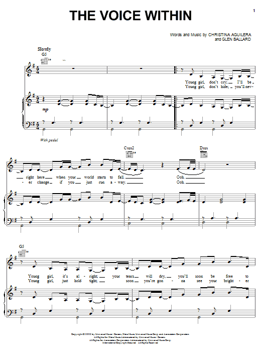 Learn to play Christina Aguilera The Voice Within sheet music for Violin in minutes. Christina Aguilera The Voice Within sheet music notes and chords