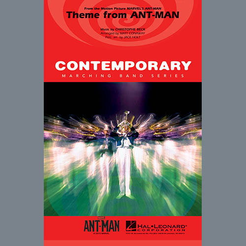 Christophe Beck Theme from Ant-Man (Arr. Matt Conaway) - Quad Toms profile picture