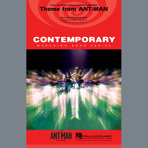 Christophe Beck Theme from Ant-Man (Arr. Matt Conaway) - Quad Toms pictures Christophe Beck Theme from Ant-Man (Arr. Matt Conaway) - Quad Toms profile picture