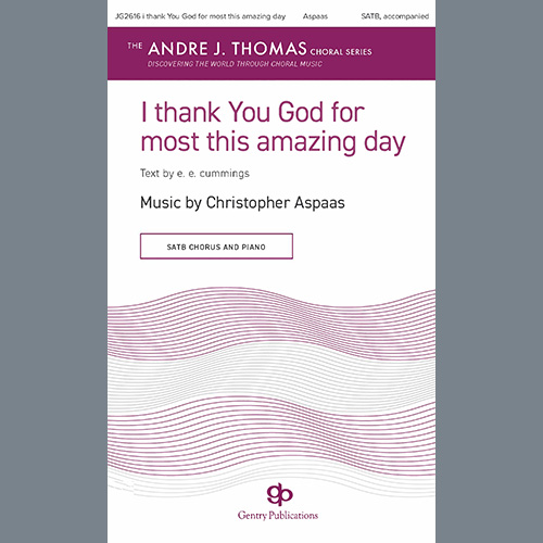 Christopher Aspaas i thank You God for most this amazing day profile picture