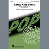 Download or print Brian Setzer Stray Cat Strut (arr. Christopher Peterson) Sheet Music Printable PDF 2-page score for Pop / arranged TTBB SKU: 154997