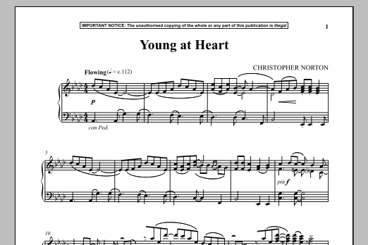Learn to play Christopher Norton Young At Heart sheet music for Piano in minutes. Christopher Norton Young At Heart sheet music notes and chords