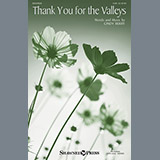 Download or print Cindy Berry Thank You For The Valleys Sheet Music Printable PDF 8-page score for Sacred / arranged SATB Choir SKU: 448476