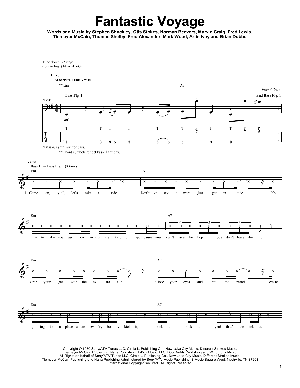 Learn to play Coolio Fantastic Voyage sheet music for Drums Transcription in minutes. Coolio Fantastic Voyage sheet music preview music notes and score for Drums Transcription including 1 page(s)