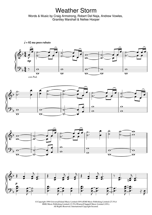 Learn to play Craig Armstrong Weather Storm sheet music for Piano in minutes. Craig Armstrong Weather Storm sheet music notes and chords