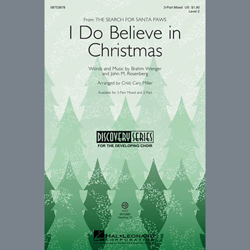 Brahm Wenger I Do Believe In Christmas (arr. Cristi Cary Miller) profile picture