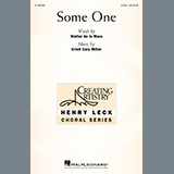 Download or print Cristi Cary Miller Some One Sheet Music Printable PDF 15-page score for Festival / arranged 2-Part Choir SKU: 1236194