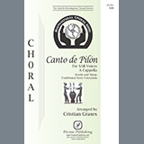 Download or print Cristian Grases Canto de Pilon Sheet Music Printable PDF 11-page score for A Cappella / arranged SAB Choir SKU: 1319401