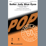 Download or print Crosby, Stills & Nash Suite: Judy Blue Eyes (arr. Mark Brymer) Sheet Music Printable PDF 14-page score for Rock / arranged TTBB Choir SKU: 1205891