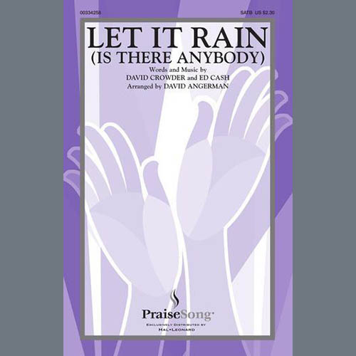 Crowder & Mandisa Let It Rain (Is There Anybody) (arr. David Angerman) profile picture