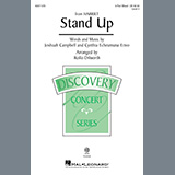 Download or print Cynthia Erivo Stand Up (from Harriet) (arr. Rollo Dilworth) Sheet Music Printable PDF 15-page score for Gospel / arranged 3-Part Mixed Choir SKU: 521180