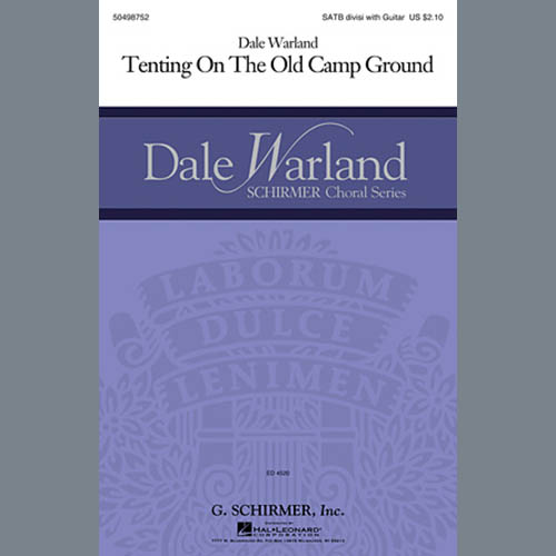 Walter Kittredge Tenting On The Old Camp Ground (arr. Dale Warland) profile picture
