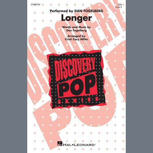 Dan Fogelberg Longer (arr. Cristi Cary Miller) profile picture